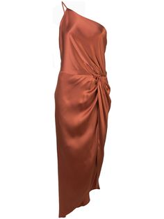 Michelle Mason twist-knot midi dress