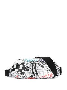 Maison Margiela graffiti-print belt bag