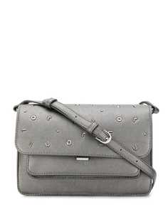 LIU JO logo studded crossbody bag