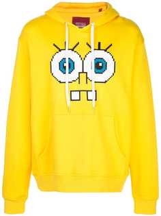 Mostly Heard Rarely Seen 8-Bit Snaggle Teeth motif hoodie