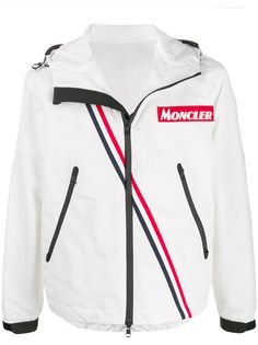 Moncler спортивная куртка с нашивкой-логотипом