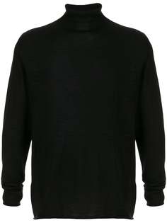 Isabel Benenato funnel neck boxy sweater