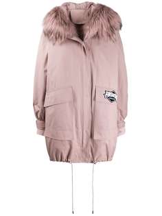 Liska oversized hooded parka coat