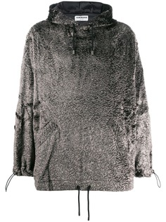 Tom Wood textured drawstring hoodie