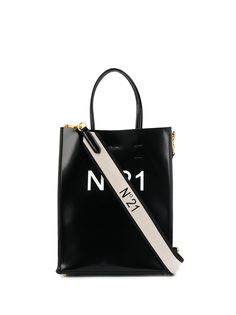 Nº21 logo printed tote bag