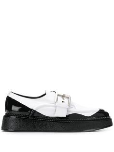 Nº21 two tone buckled loafers