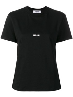 MSGM футболка с логотипом