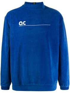 Applecore logo embroidered sweatshirt