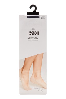 Черные хлопковые подследники Wolford