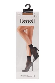Телесно-бежевые носки Wolford