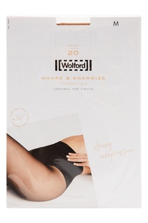 Бежевые колготки 20 ден Wolford