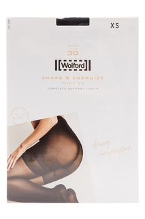 Черные колготки с моделирующим эффектом Wolford