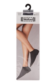 Темно-серые хлопковые носки Wolford