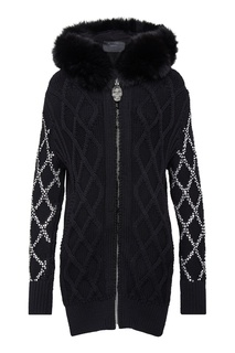 Вязаная толстовка с отделкой Philipp Plein
