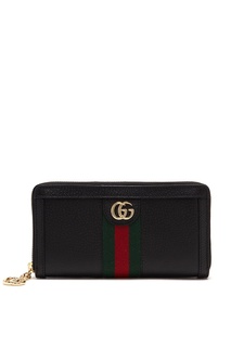 Кошелек черного цвета Ophidia Gucci