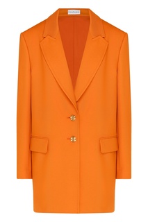 Оранжевый пиджак на пуговицах Chapurin