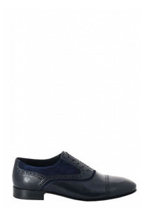 Темно-синие туфли из кожи Roberto Rossi