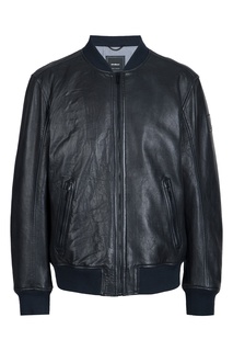 Черный бомбер с карманами Strellson