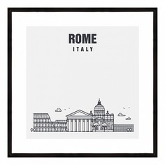 Картина (40х40 см) Rome BE-103-453 Ekoramka