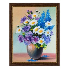 Картина (40х50 см) Букет весенних цветов BE-103-356 Ekoramka