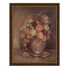Картина (40х50 см) Цветы в вазе BE-103-353 Ekoramka