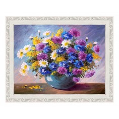 Картина (50х40 см) Букет BE-103-426 Ekoramka