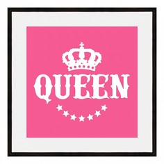 Картина (40х40 см) Queen BE-103-468 Ekoramka
