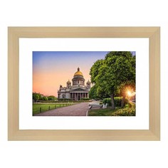 Картина (40х30 см) Исаакиевский собор вечер BE-103-221 Ekoramka