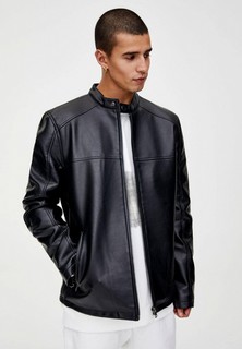 Куртка кожаная Pull&Bear