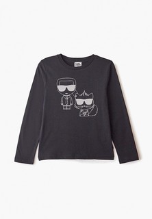 Лонгслив Karl Lagerfeld Kids