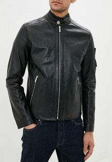 Куртка кожаная Bikkembergs