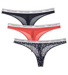 Комплект из 3 трусов-стрингов Tommy Hilfiger