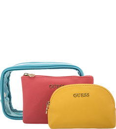 Набор из 3 косметичек Guess