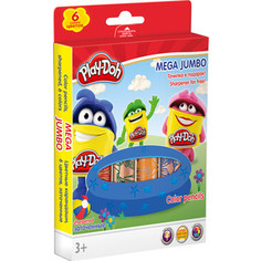 Цветные карандаши Play Doh 6 шт (PDDB-US1-3MJP-6)