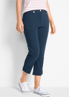 Брюки длиной 3/4 из бенгалина стреч Bonprix