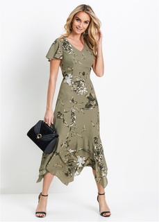 Платье с цветочным принтом Bonprix