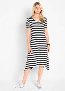 Платье из трикотажа с коротким рукавом Bonprix