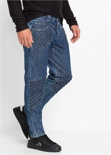 Джинсы Loose Fit Tapered Bonprix
