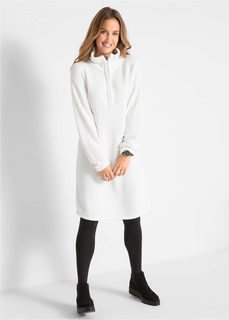 Платье из пушистой пряжи Bonprix