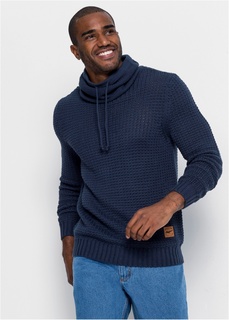 Пуловер Regular Fit с высоким воротником Bonprix