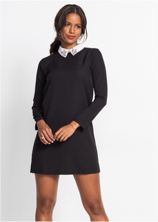 Платье с воротником Bonprix