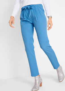 Брюки с текстильным поясом, вискоза Bonprix