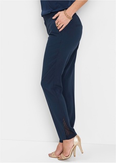 Брюки с кружевом Bonprix