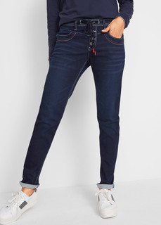 Брюки из трикотажа под деним Bonprix