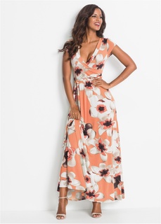 Платье с эффектом запаха Bonprix