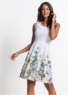 Платье с цветочным принтом Bonprix