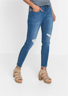 Джинсы Skinny укороченного покроя Bonprix