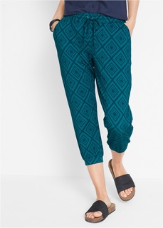 Брюки 3/4 с принтом Bonprix