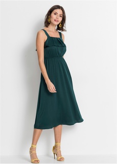 Платье с воланом Bonprix