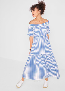 Платье с широким вырезом Bonprix